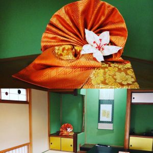 帯飾り　和飾り　床の間,