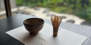 郡上八幡の古民家カフェ宗祇庵で楽しむ抹茶のひととき